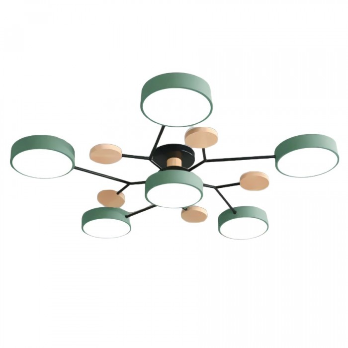 Lampe de plafond LED Nordic Branched Disc - Élégance et chaleur dans votre intérieur