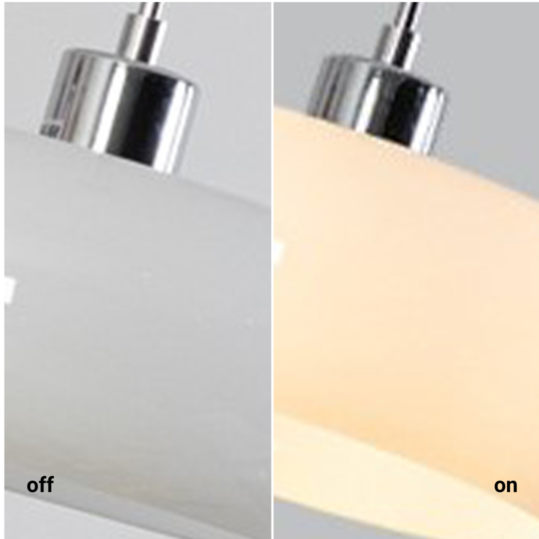 Suspension Hailie - Lampe Pendante en Verre Dimmable avec Design Moderne