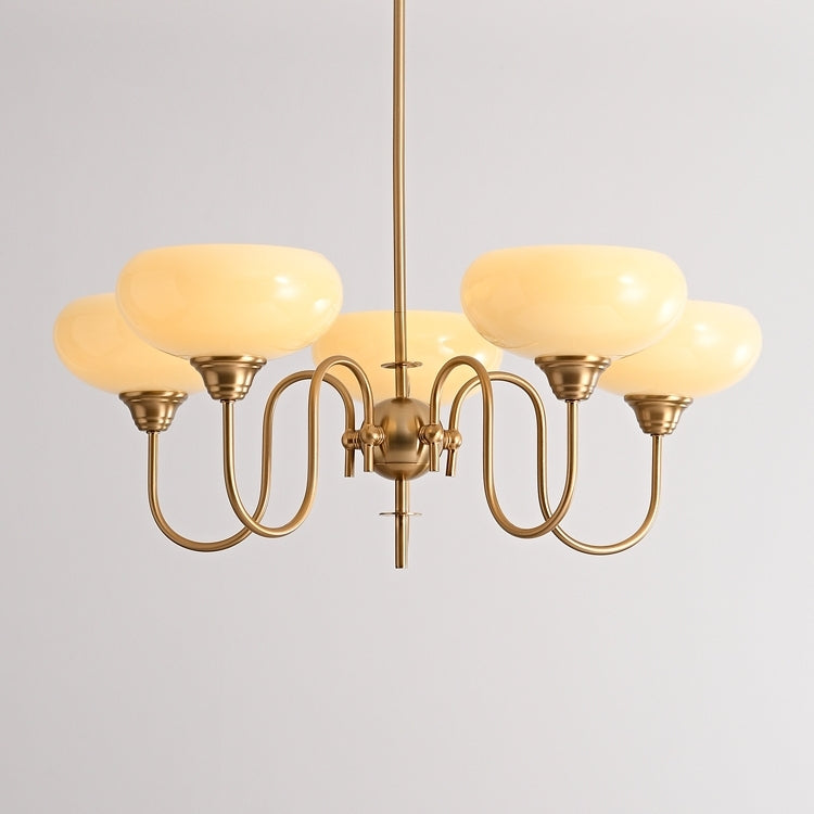 Chandelier Luxe en Verre et Métal – Élégance et Raffinement pour Votre Intérieur