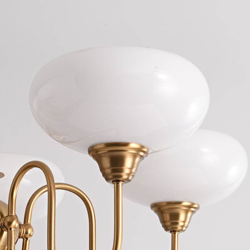 Chandelier Luxe en Verre et Métal – Élégance et Raffinement pour Votre Intérieur