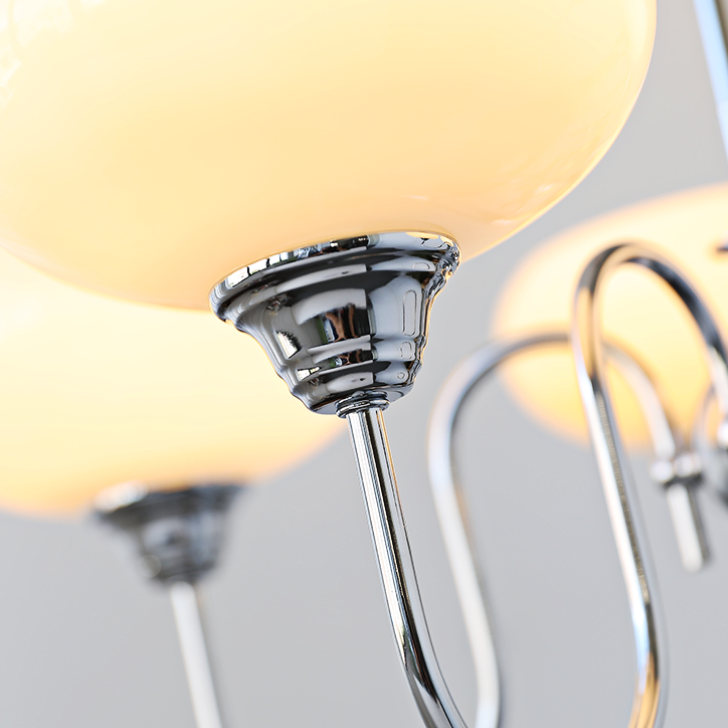 Chandelier Luxe en Verre et Métal – Élégance et Raffinement pour Votre Intérieur