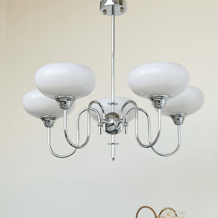 Chandelier Luxe en Verre et Métal – Élégance et Raffinement pour Votre Intérieur