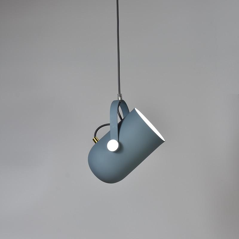 Suspension Moderne Nordique en Forme de Goutte d'Angle – Lampe Pendante Métallique pour Salon & Café