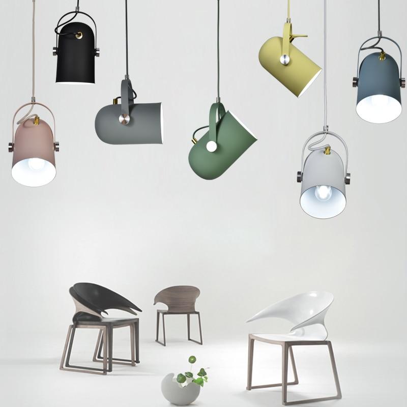 Suspension Moderne Nordique en Forme de Goutte d'Angle – Lampe Pendante Métallique pour Salon & Café