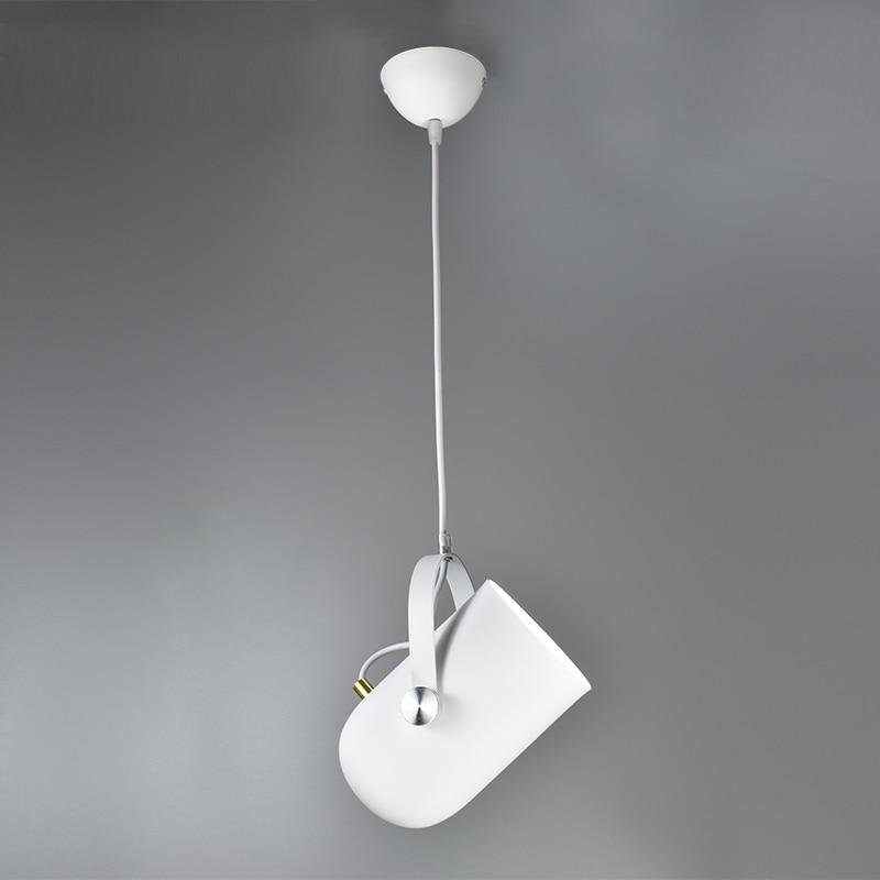Suspension Moderne Nordique en Forme de Goutte d'Angle – Lampe Pendante Métallique pour Salon & Café