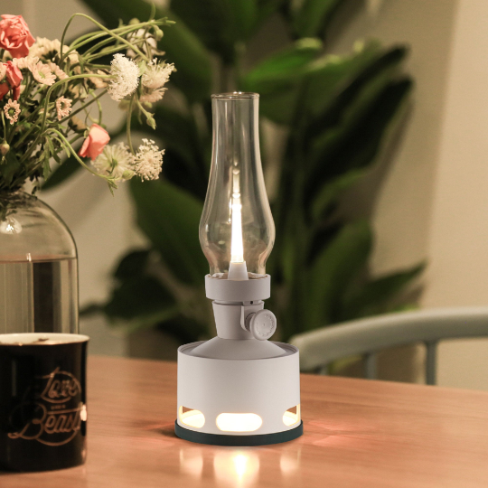 Lampe Vintage LED – Lampe à pétrole rétro avec technologie LED moderne