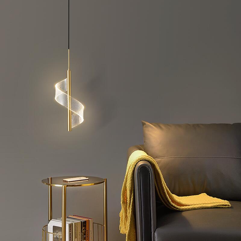 Suspension LED Moderne en Métal - Éclairage Contemporain Écoénergétique