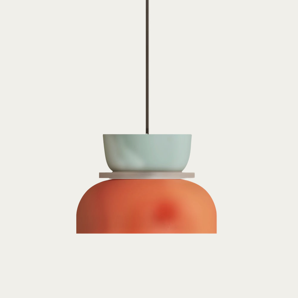 Suspension Moderne en Acrylique – Design Coloré avec Éclat Nordique