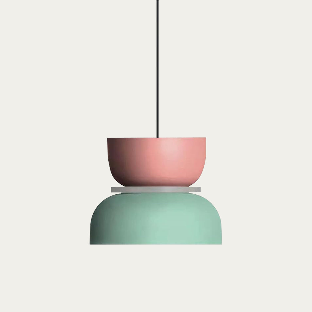 Suspension Moderne en Acrylique – Design Coloré avec Éclat Nordique