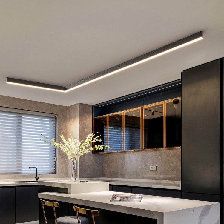 Plafonnier LED Scandinave – Éclairage Moderne en Aluminium et Acrylique pour Salon et Bureau