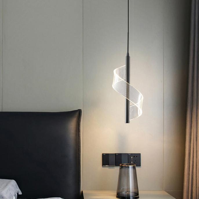 Suspension LED Moderne en Métal - Éclairage Contemporain Écoénergétique