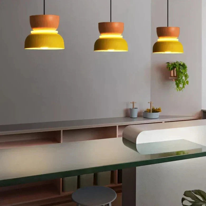 MacaronLight - Lampe Suspension Moderne Style Macaron Scandinave