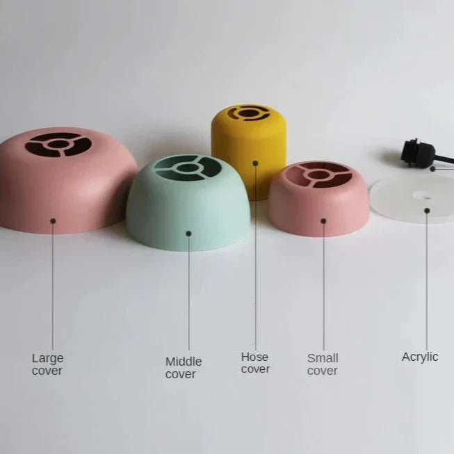 MacaronLight - Lampe Suspension Moderne Style Macaron Scandinave