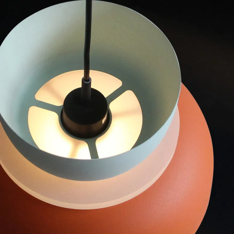 MacaronLight - Lampe Suspension Moderne Style Macaron Scandinave