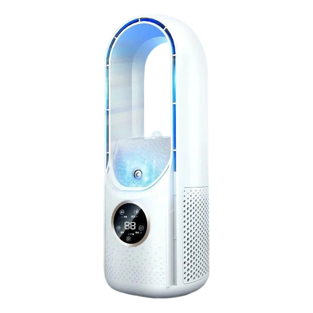 Climatiseur Portable Sans Pales USB – Silencieux, Compact et Écologique – BreezeFlow One pour Bureau & Maison