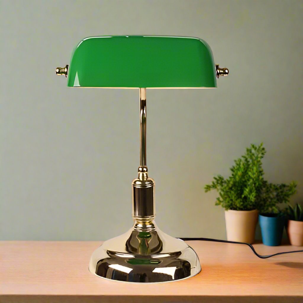 Lampe de Table en Verre au Style Européen - Élégance Classique pour Votre Intérieur