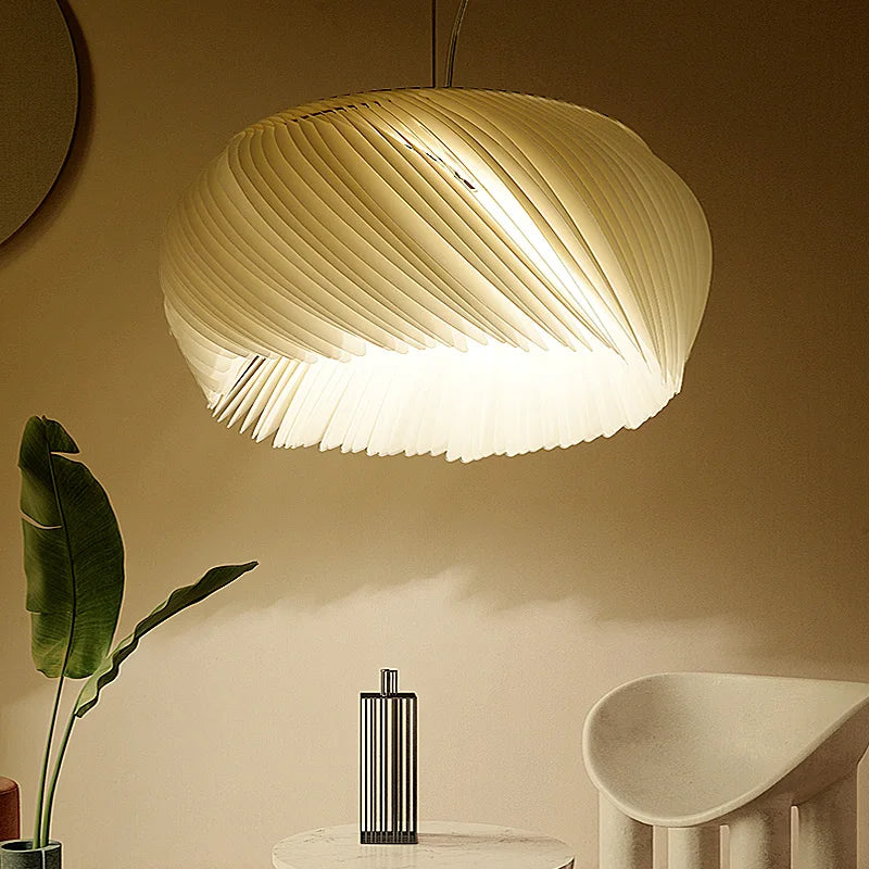 Chandelier Moderne en Acrylique LED - Éclairage Élégant et Minimaliste pour Salon