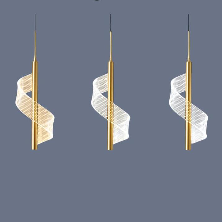 Suspension LED Moderne en Métal - Éclairage Contemporain Écoénergétique