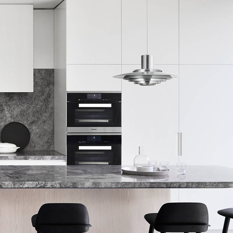 Suspension LED Moderne en Fer et Aluminium - Lampe Design Scandinave