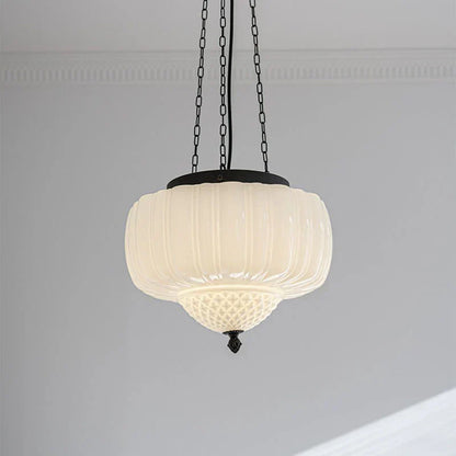 Suspension Minimaliste Blanche Moderne – Élégance Contemporaine