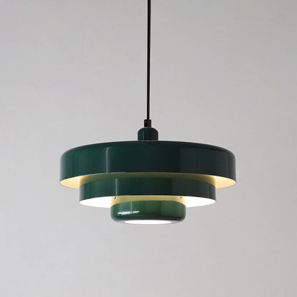 Suspension Vintage Multi-Couches – Éclairage Moderne et Raffiné
