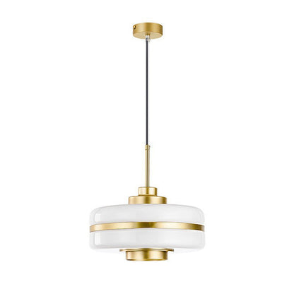 Suspension LED Nordic Luxury - Lampe Élégante en Verre et Métal pour Intérieur Moderne