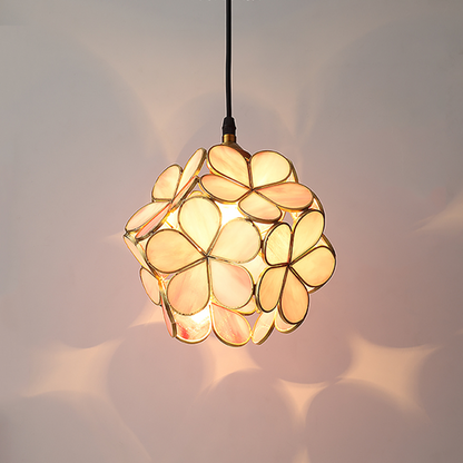 Suspension Pétale en Verre - Élégance Moderne et Design Vintage pour Votre Intérieur