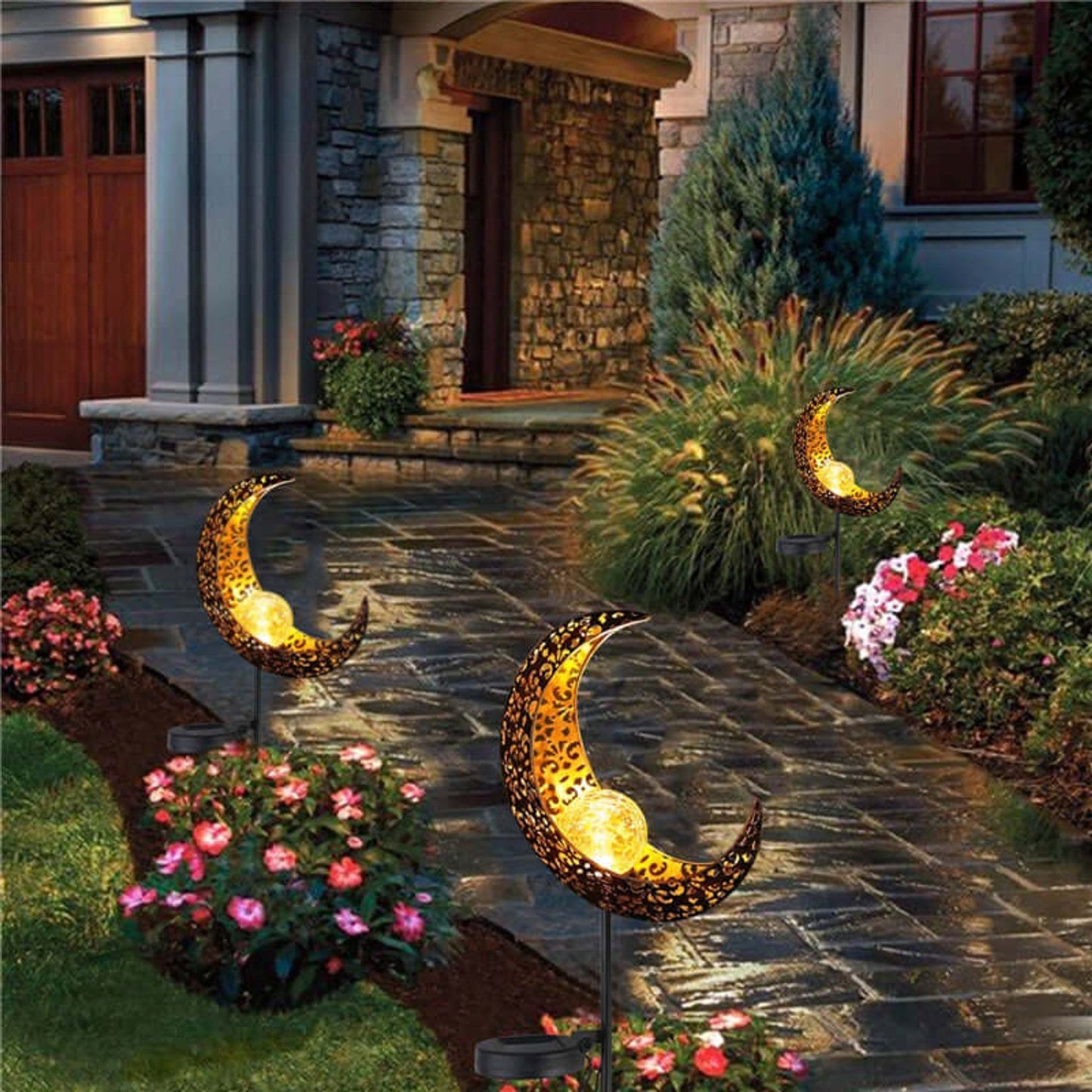 Lumière Céleste de Jardin Solaire - Transformez Votre Jardin en un Écrin Magique