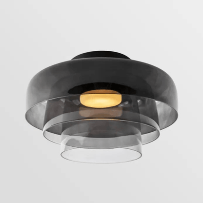LuxeGlass - Lustre Médiéval de Plafond Luxe