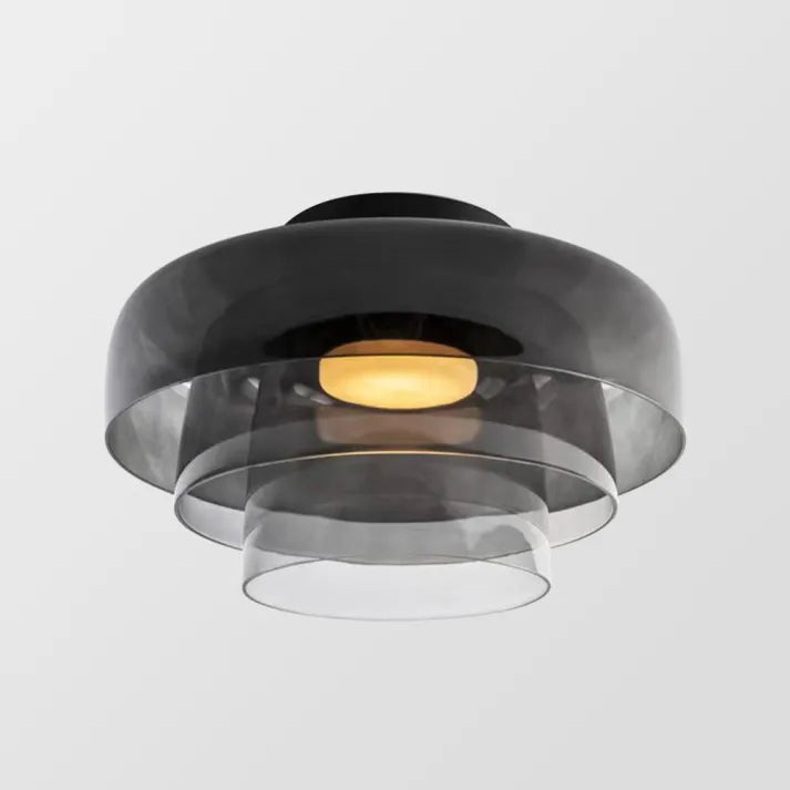Plafonnier en Verre Design Médiéval Nordique – Éclairage Élégant et Chauffant pour Salon, Chambre ou Salle à Manger