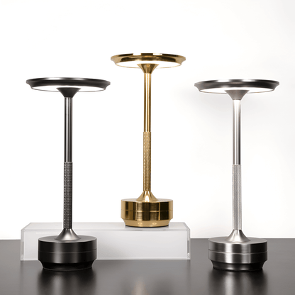 Lampe AmbiGlow - Éclairage Sans Fil Rechargeable, Ambiance Élégante et Moderne pour Intérieur et Extérieur