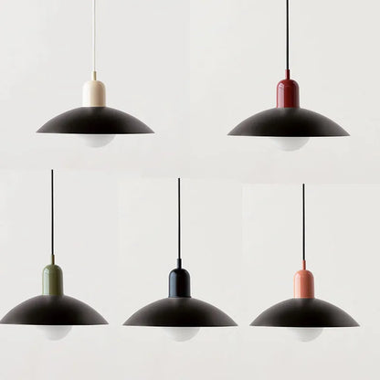 Suspension Macaron Moderne - Abat-jour en Verre Coloré, Design Unique, Idéale pour Cuisine et Salon