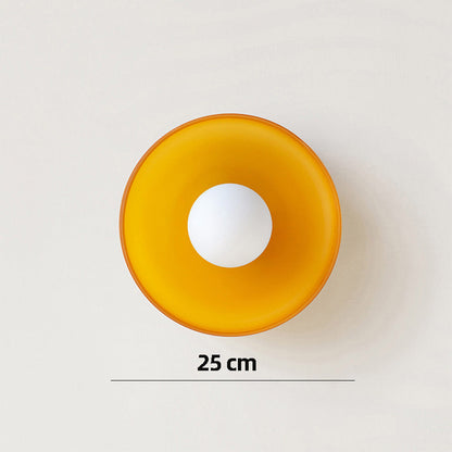 Lampe Moderne Ronde en Verre - Élégance Contemporaine pour Votre Intérieur