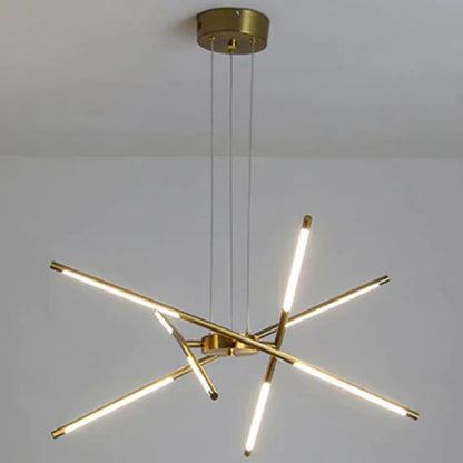 Chandelier Spider Moderne – Lustre Élégant avec 6 à 12 Lampes pour Salle à Manger, Salon et Bureau
