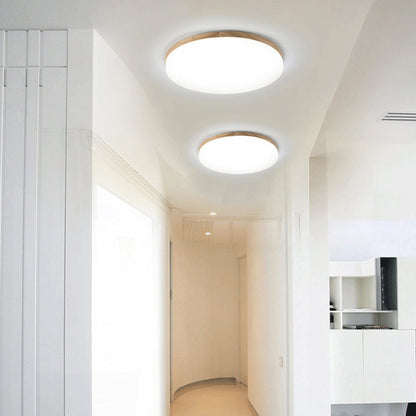 Plafonnier LED Rond Simple en Acrylique – Design Minimaliste et Économique