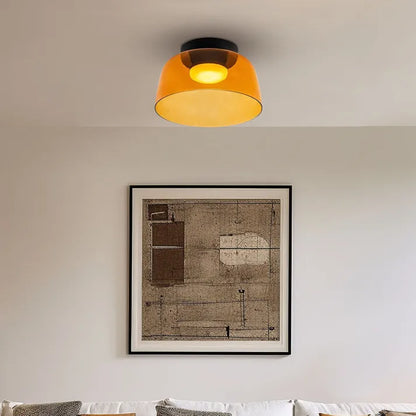 LuxeGlass - Lustre Médiéval de Plafond Luxe