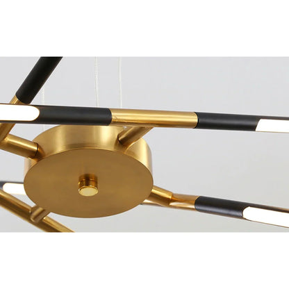 Chandelier Spider Moderne – Lustre Élégant avec 6 à 12 Lampes pour Salle à Manger, Salon et Bureau