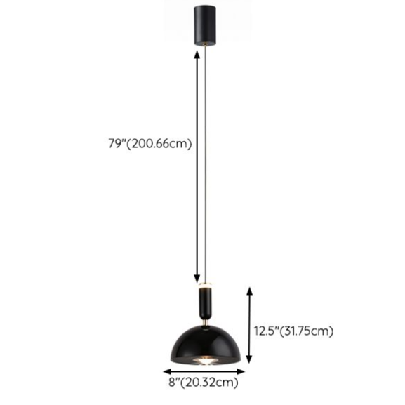 Suspension LED Nordic Macaron - Lampe Moderne en Aluminium et Acrylique