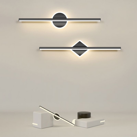 Applique Murale LED Moderne en Métal et Silicium – Résistante aux Intempéries et Économique en Énergie