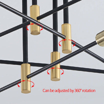 Suspension ORBITA – Éclairage Moderne en Métal avec Ampoule LED E27