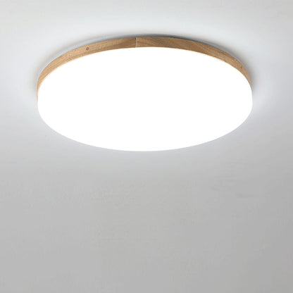 Plafonnier LED Rond Simple en Acrylique – Design Minimaliste et Économique