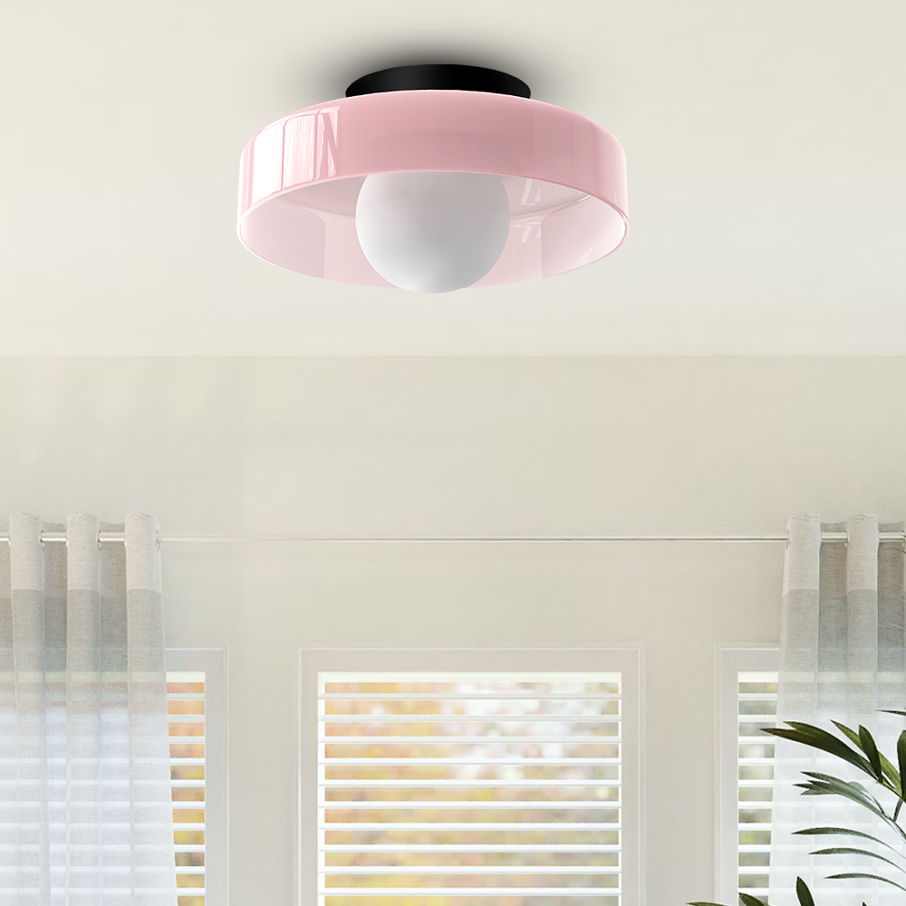 Lampe Moderne Ronde en Verre - Élégance Contemporaine pour Votre Intérieur
