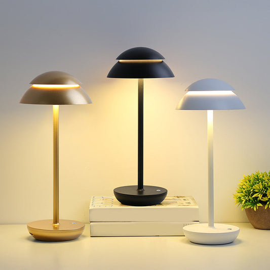 LumiFree - Lampe de Table Sans Fil Rechargeable avec LED Intégrée