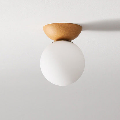 Suspension Log Japonaise - Lampe LED avec Lumière Réglable pour Ambiance Épurée