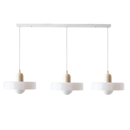 Suspension Simple Bauhaus en Verre – Design Élégant pour Cuisine, Salle à Manger et Salon