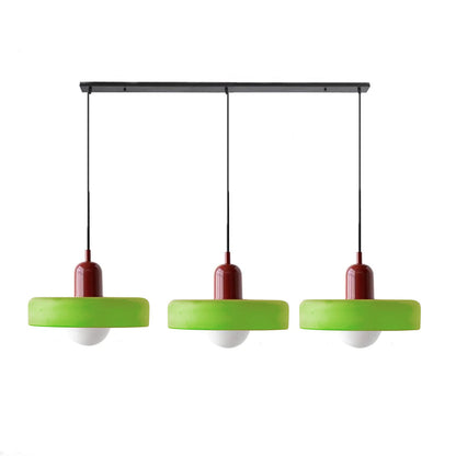 Suspension Simple Bauhaus en Verre – Design Élégant pour Cuisine, Salle à Manger et Salon