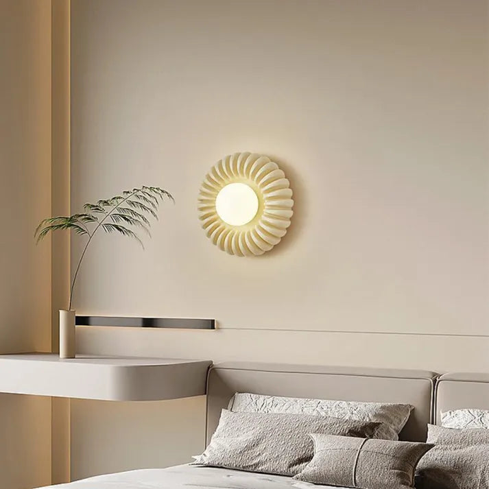 Applique Murale Moderne en Résine - Éclairage Créatif Design Contemporain
