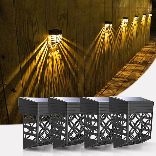 Lampe Murale LED Extérieure – Lanterne Décorative Solaire pour Jardin et Allée