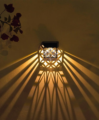 Lampe Murale LED Extérieure – Lanterne Décorative Solaire pour Jardin et Allée