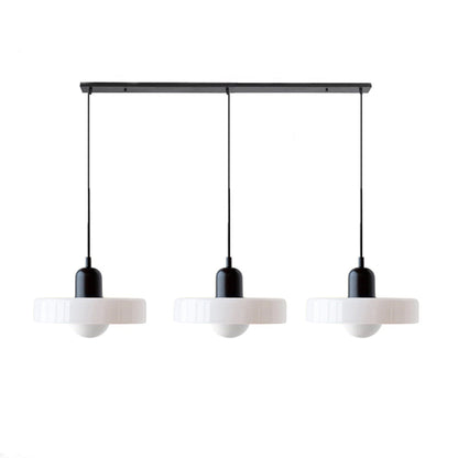 Suspension Simple Bauhaus en Verre – Design Élégant pour Cuisine, Salle à Manger et Salon